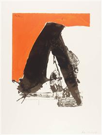 No. 12 (From The Basque Suite) - Robert Motherwell