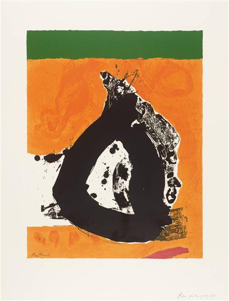 No. 4 (From The Basque Suite), 1970 - Robert Motherwell