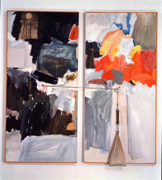 Studio Painting, 1960 - 1961 - Robert Rauschenberg