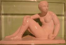 Seated nude - Roger de La Fresnaye