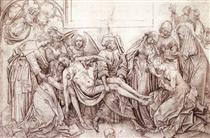 Christ carried to the Tomb - Rogier van der Weyden