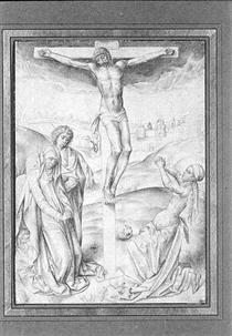 Christ on the cross - Рогір ван дер Вейден