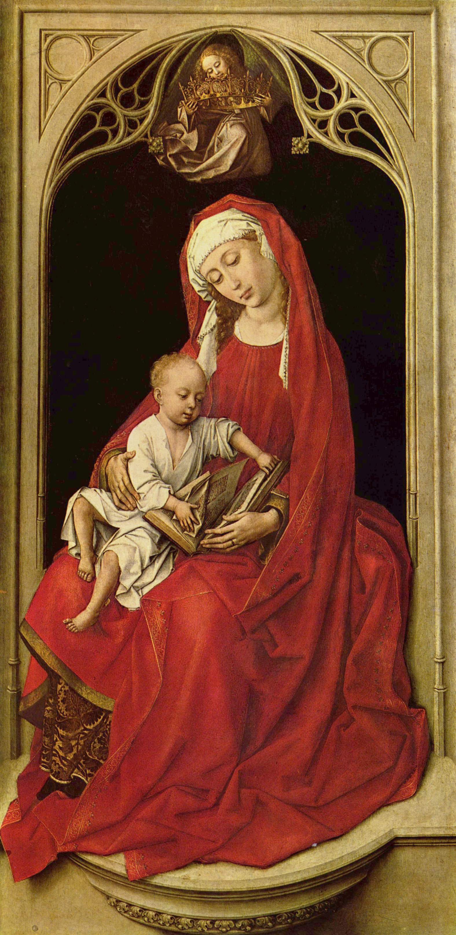 Madonna and Child - Rogier van der Weyden - WikiArt.org