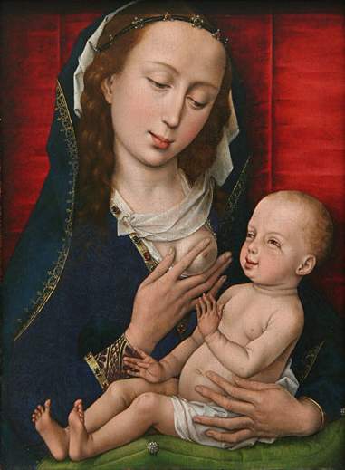 Madonna and Child, c.1460 - Rogier van der Weyden