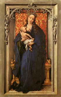 A Virgem de pé - Rogier van der Weyden