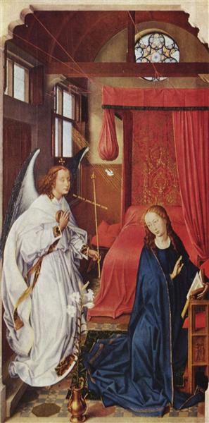 The Annunciation - Rogier van der Weyden
