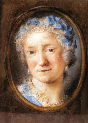 Self-portrait - Rosalba Carriera