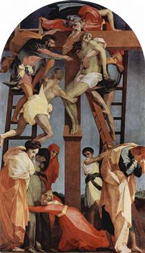 Descendimiento de Cristo - Rosso Fiorentino