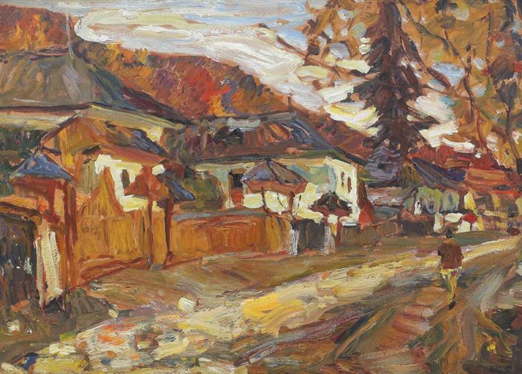 Houses in Argeș Valley - Rudolf Schweitzer-Cumpana