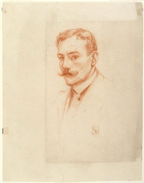 Self portrait, 1895 - Rupert Bunny