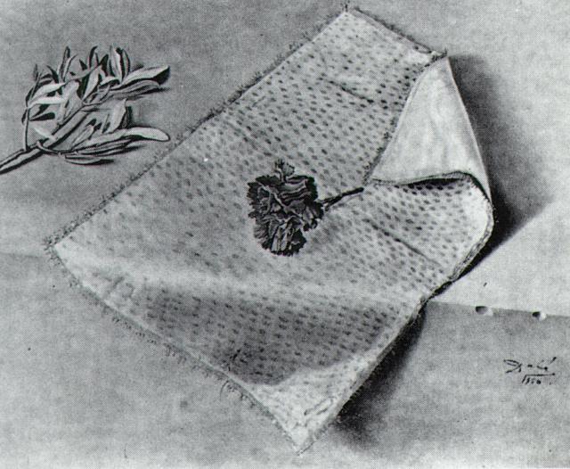 Carnation and Cloth of Gold, 1950 - Salvador Dali