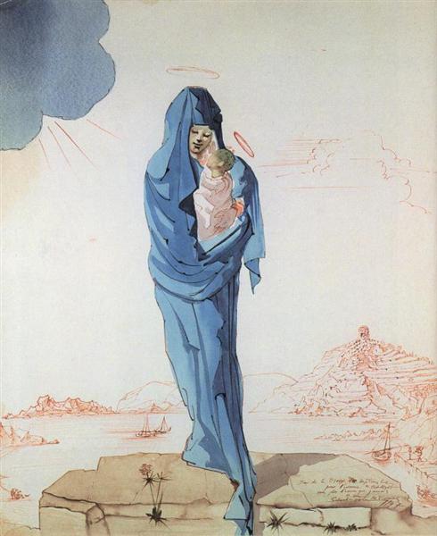 Day of the Virgin, 1947 - Сальвадор Дали