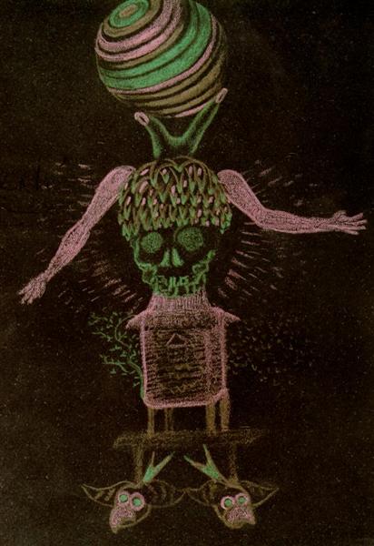 Exquisite Cadaver, 1935 - Сальвадор Дали