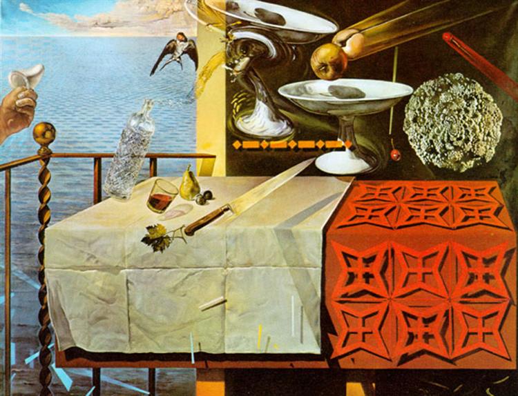 Living Still Life, 1956 - Salvador Dali