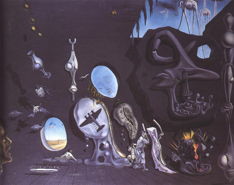 Melancholy Atomic, 1945 - Salvador Dali