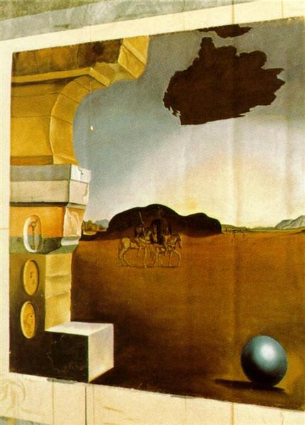 Mural Painting for Helena Rubinstein (panel 3), 1942 - Salvador Dalí