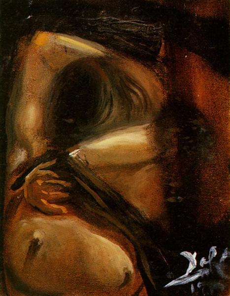 Study for 'Woman Undressing', 1959 - Salvador Dali