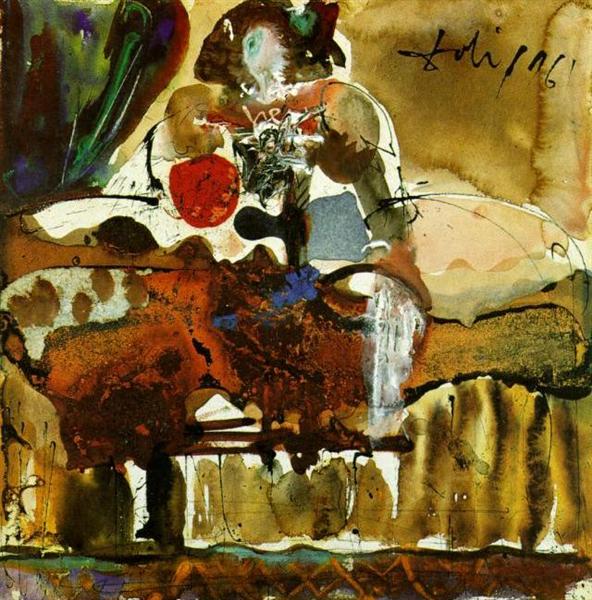 The Infanta (Standing Woman), 1961 - Сальвадор Дали