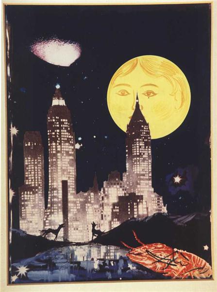The Moon, 1929 - Сальвадор Далі