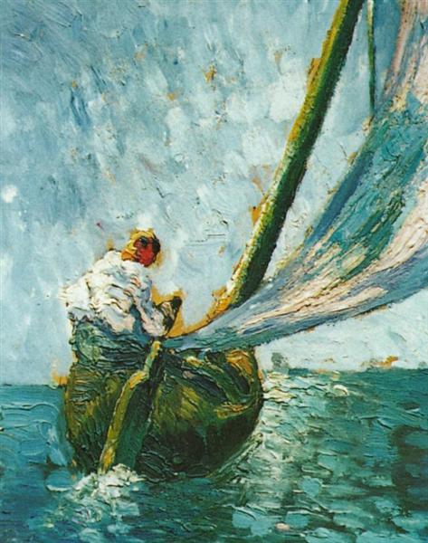 The Tartan 'El Son', c.1919 - Salvador Dali