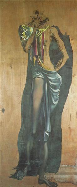 Untitled - Figure (unfinished), 1939 - Salvador Dali