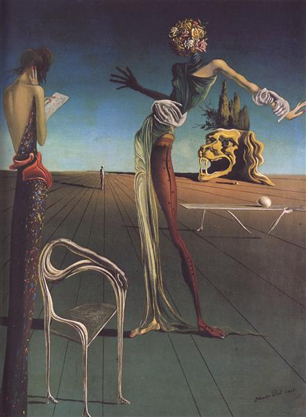 Woman with a Head of Roses, 1935 - Salvador Dali