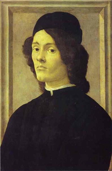Portrait of a Man - Sandro Botticelli