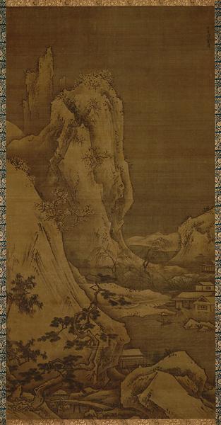Landscape of Four Seasons: Winter, 1486 - Сэссю