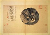 Cat (Sketches from Life) - Shen Zhou