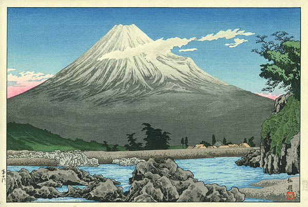 Fuji River, 1930 - Shotei Takahashi