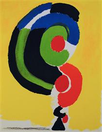 Composition for XXe Siecle - Sonia Delaunay-Terk