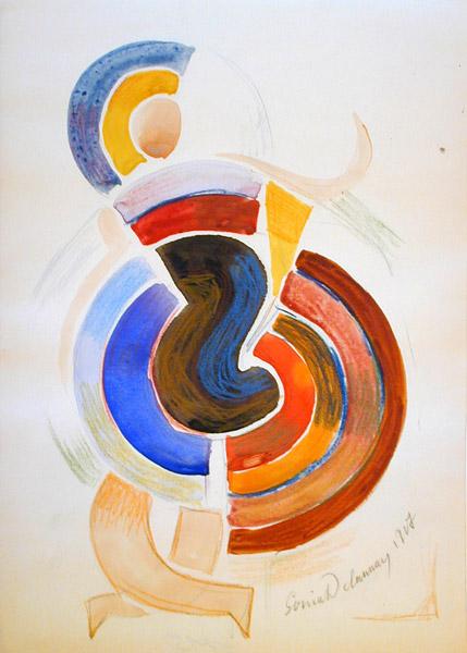 Utitled, 1917 - Sonia Delaunay-Terk