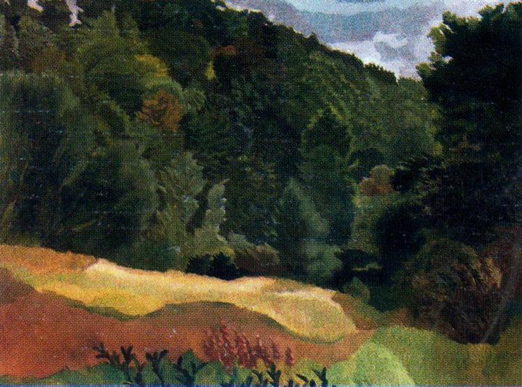 The quarry woods - Cookham - Stanley Spencer