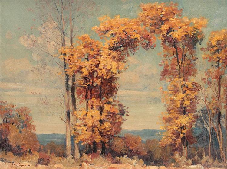 Autumn Landscape - Stefan Popescu