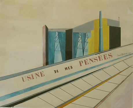 Usine de Mes Pensées, 1920 - Suzanne Duchamp