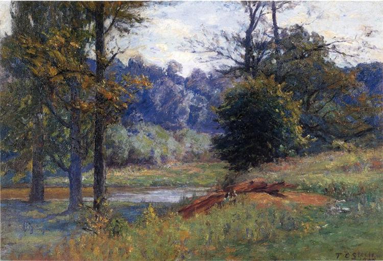 Along the Creek, 1905 - Теодор Клемент Стил