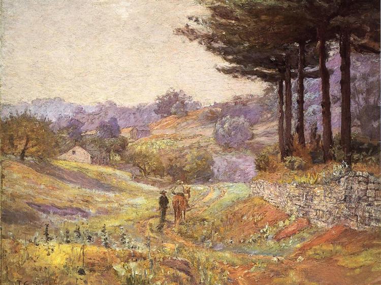 Hills of Vernon, 1894 - Теодор Клемент Стил