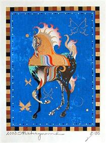 Blue Horse - Tadashi Nakayama