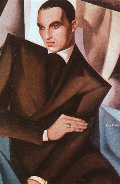 Portrait of Marquis Sommi, 1925 - 塔瑪拉·德·藍碧嘉