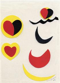 Hearts and Crescents - Terry Frost
