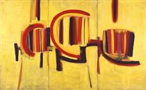 Yellow Triptych - Terry Frost