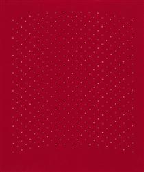Curved Red with Greys - Tess Jaray