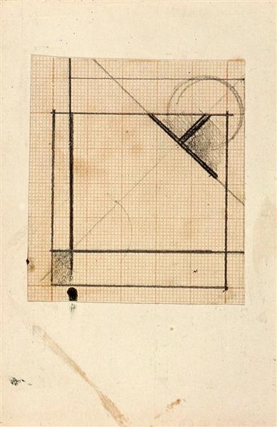 Study for Simultaneous compositions XXII - Theo van Doesburg