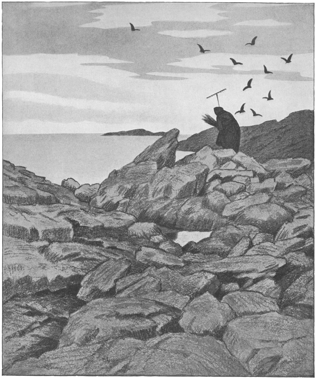 Pesta Drar, 1900 - Theodor Severin Kittelsen - WikiArt.org