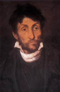 Retrato de um Cleptomaníaco - Théodore Géricault