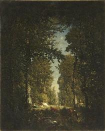 Avenue, Forest Isle Adam - Théodore Rousseau