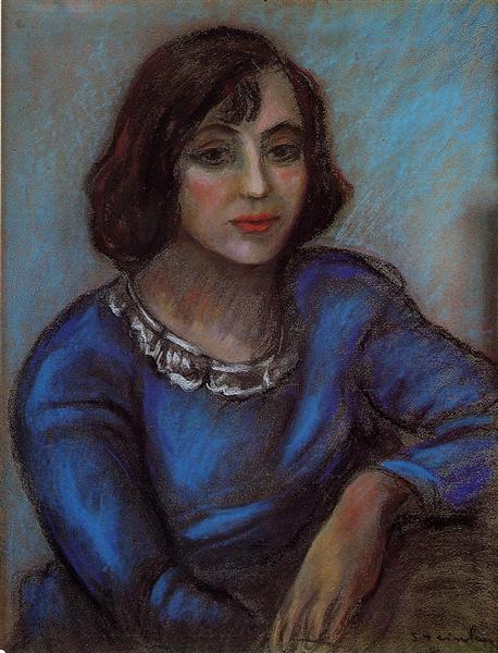 Portrait of a Young Woman, 1897 - Theophile Steinlen