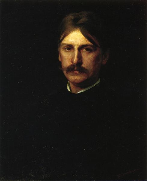 Portrait of Montague Flagg (The Wanderer), 1887 - 湯姆·艾金斯