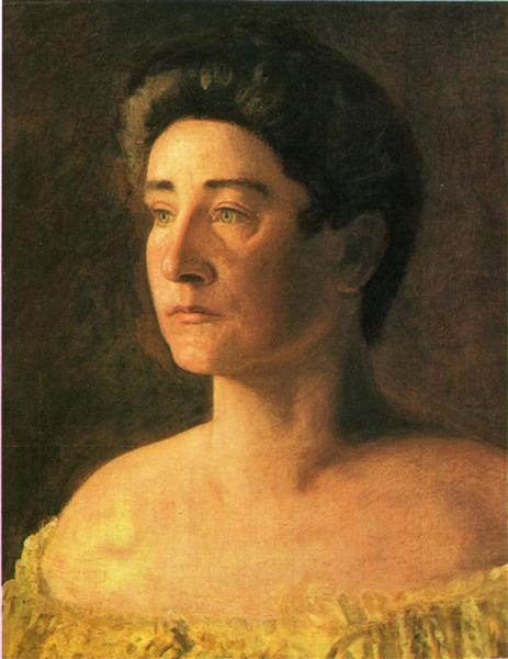 Portrait of Mrs. Leigo, 1906 - Томас Ікінс