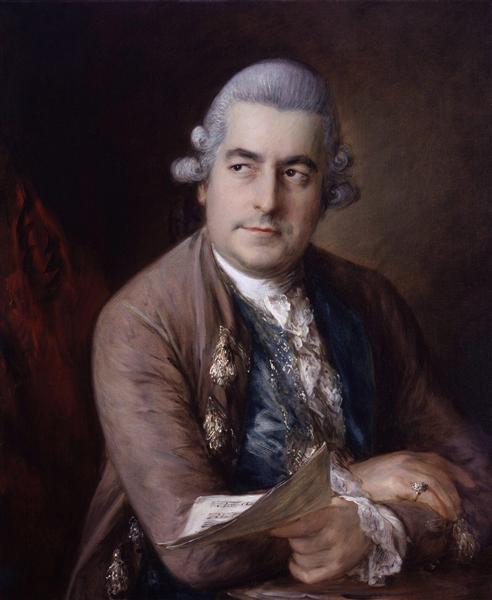 Portrait of Johann Christian Bach, 1776 - Thomas Gainsborough